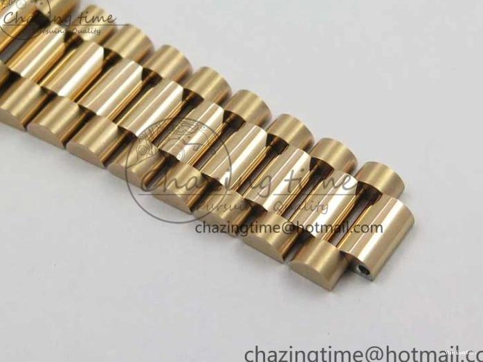 Day-Date Dial President RG on 128239 MOP Best Bp Edition Maker White Crystral Markers 36 Bracelet RG 0715